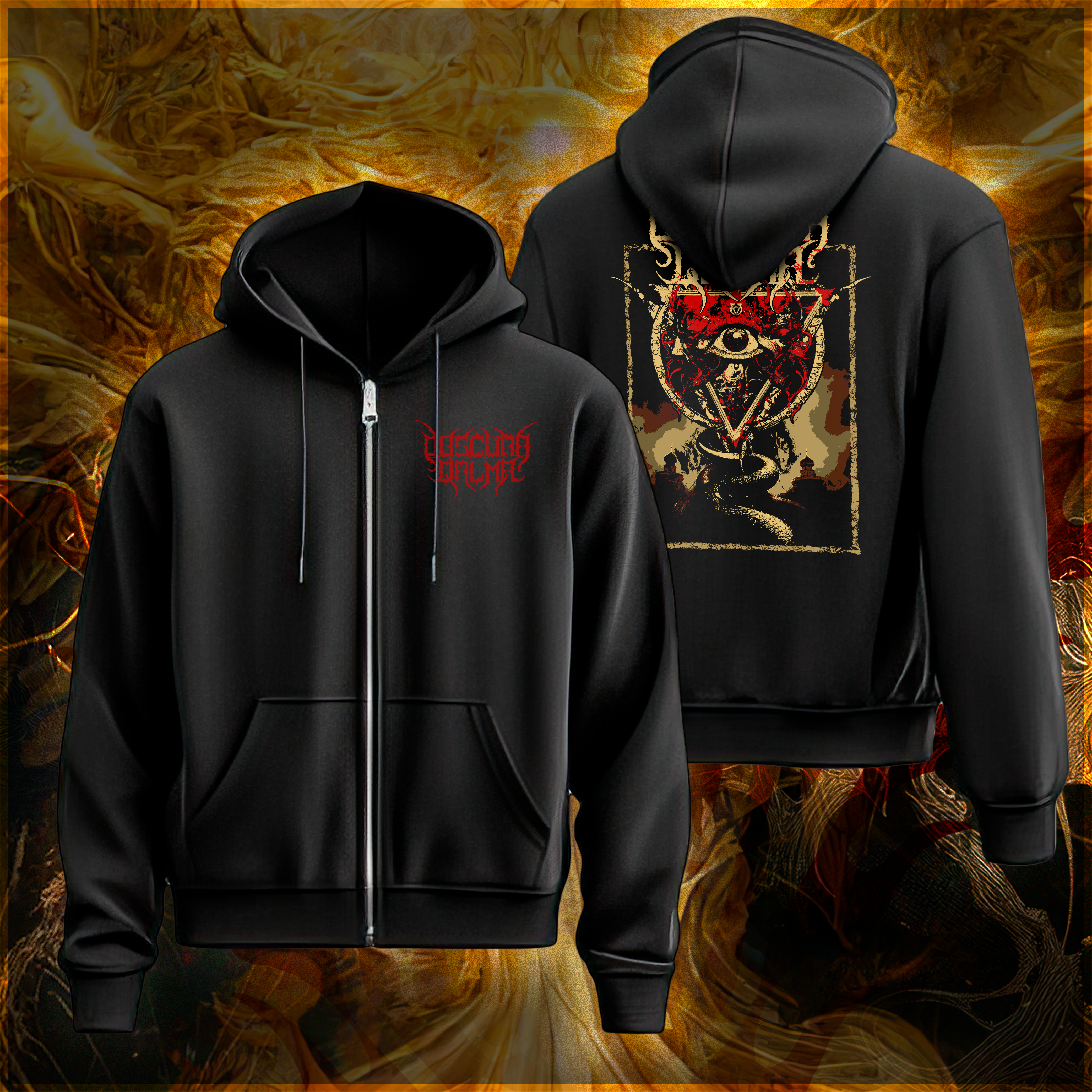 Obscura Qalma-Hoodie-Merch-Clothing