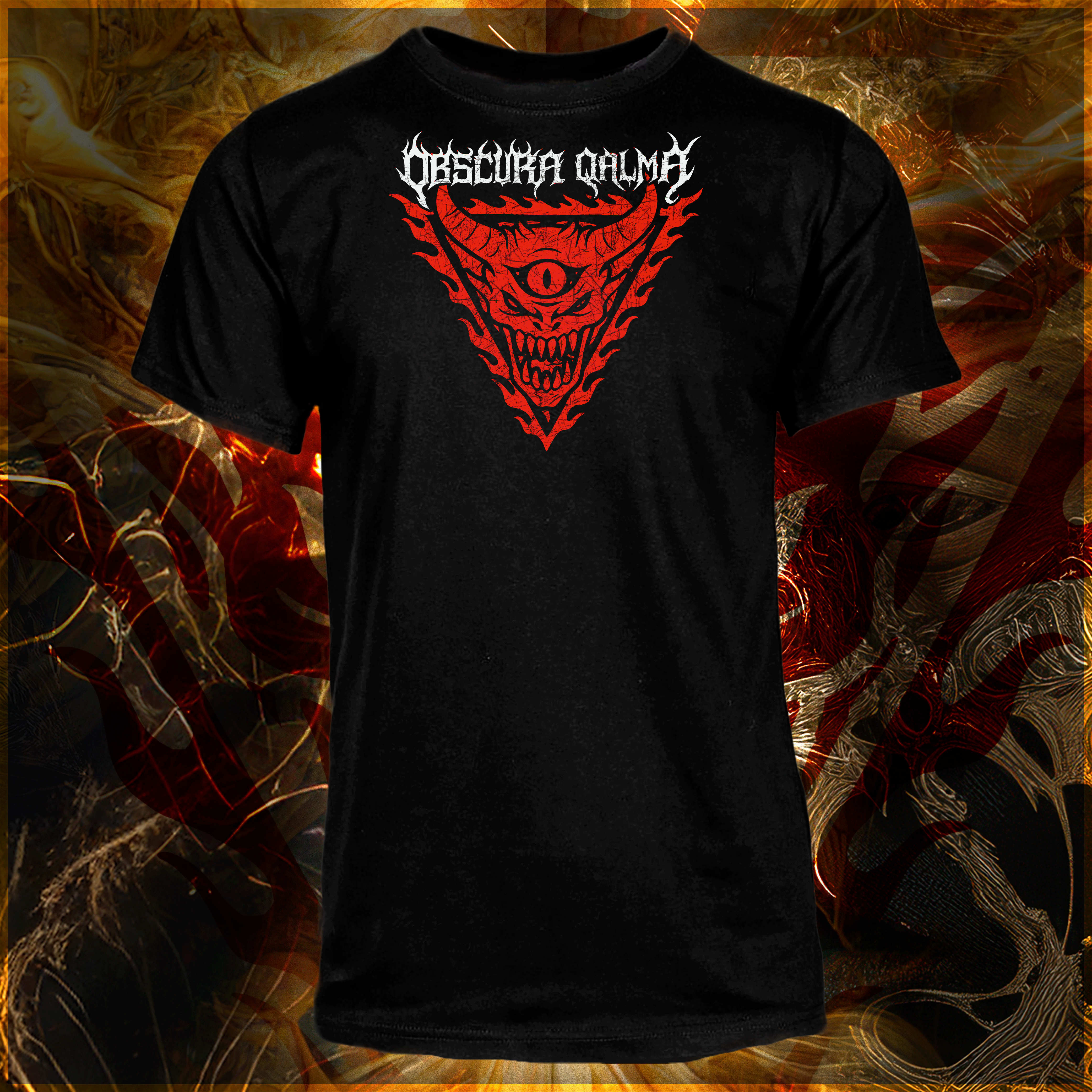 Obscura Qalma-Golem-T-Shirt